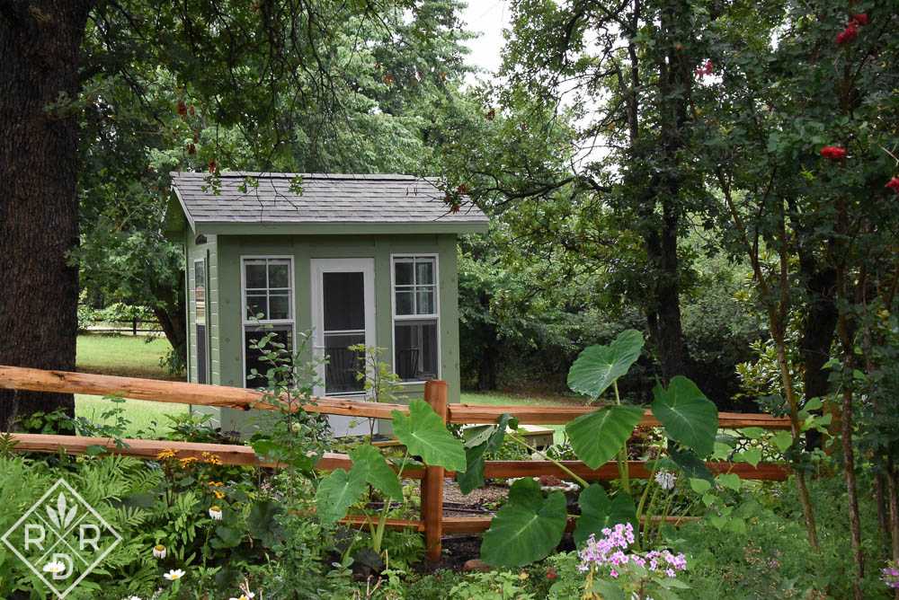 Exterior of the Premier Pro Tall Ranch Gardening Shed