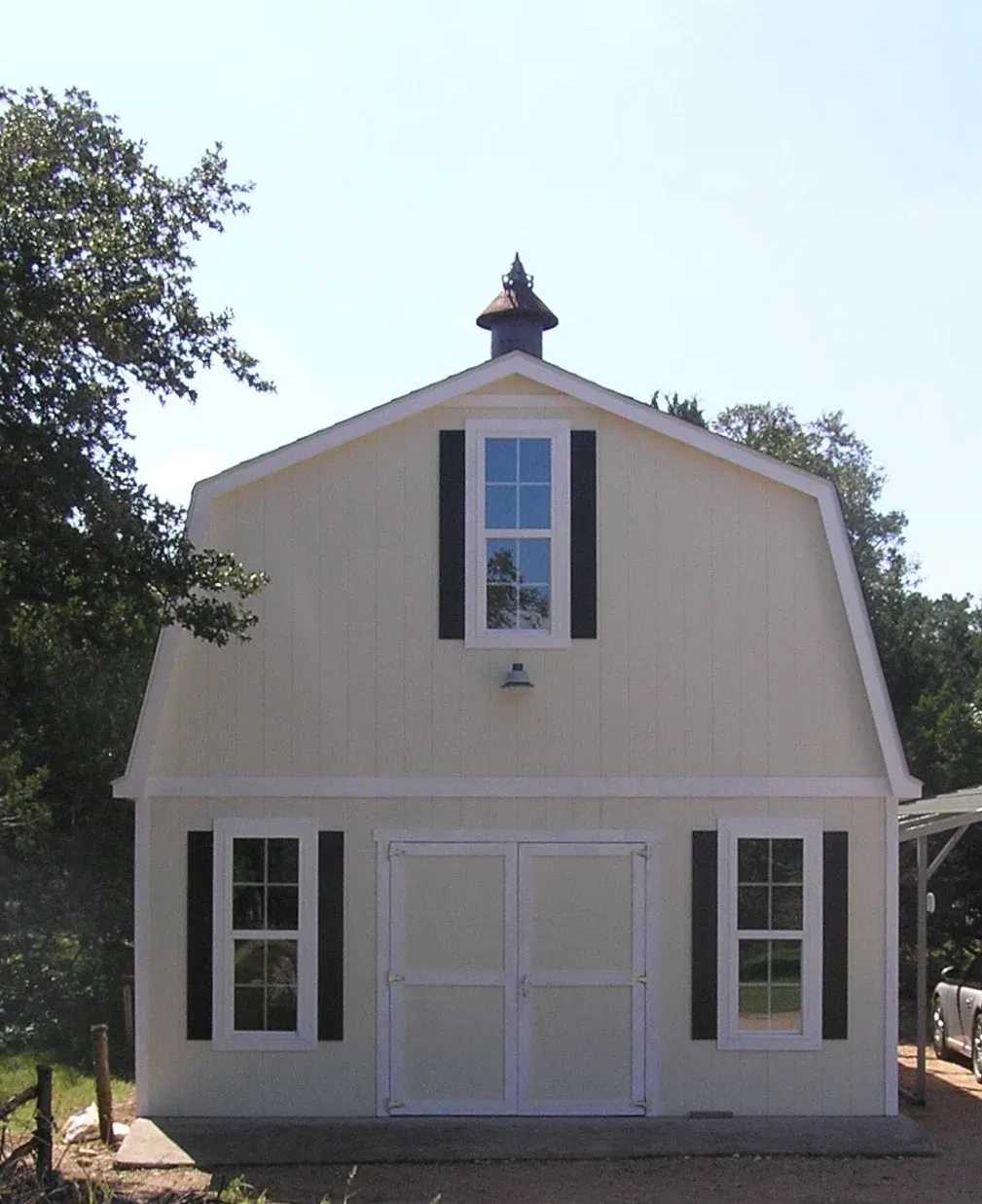 Exterior of the Two Story Premier Pro Tall Barn Storage