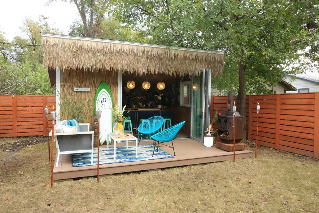 Premier Pro Studio Tiki She Shed Exterior Day Front