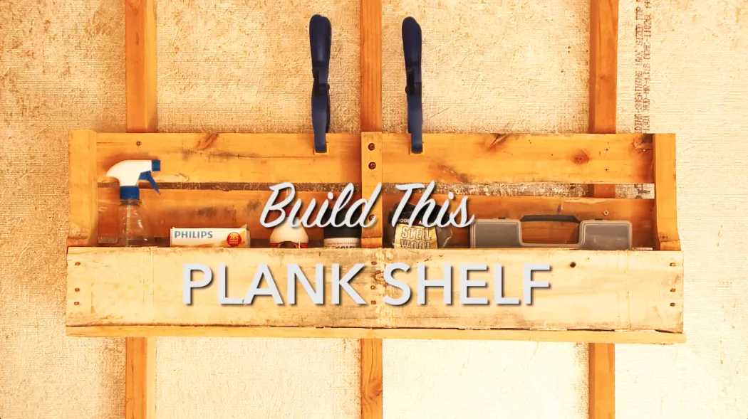 Build This Plank Shelf