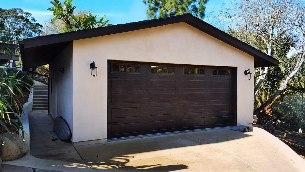 Exterior of the Premier Pro Ranch Garage Storage
