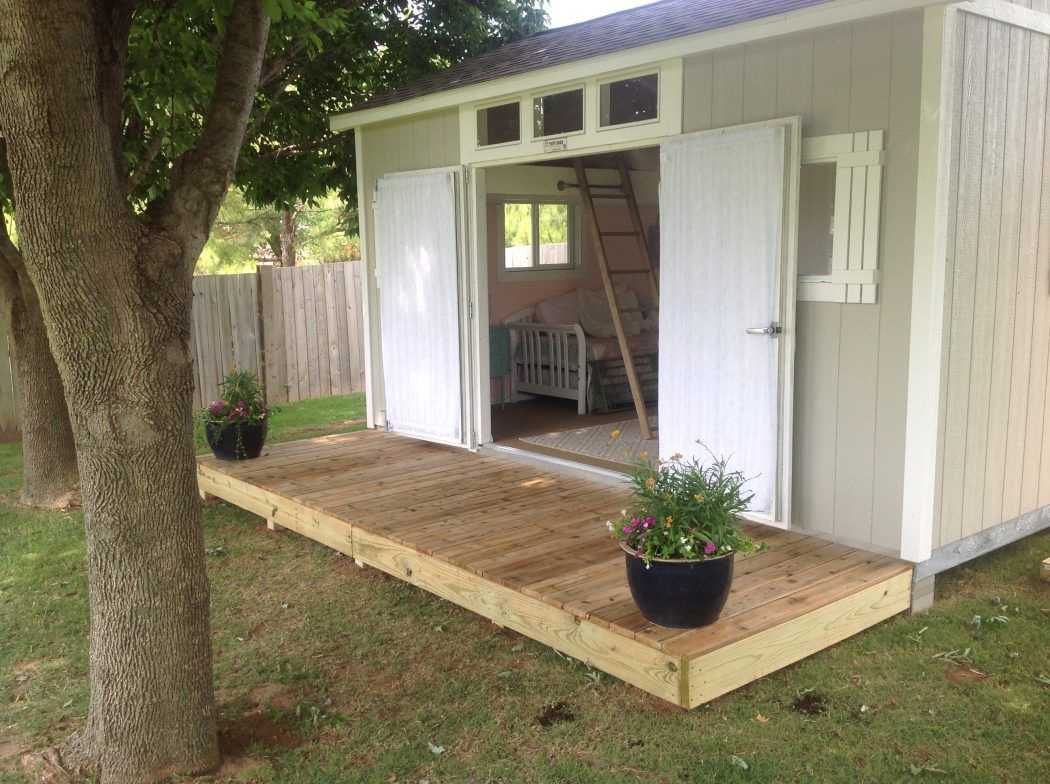 Exterior of the Premier Pro Tall Ranch She Shed