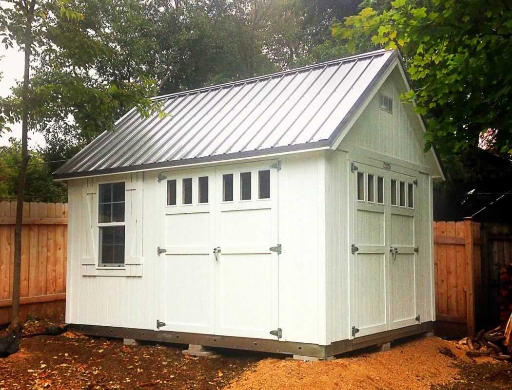 Exterior of the Premier PRO Ranch Shed