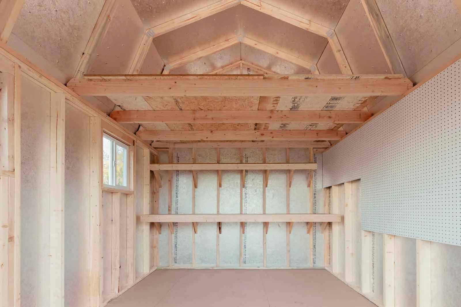 Premier Tall Barn interior shot