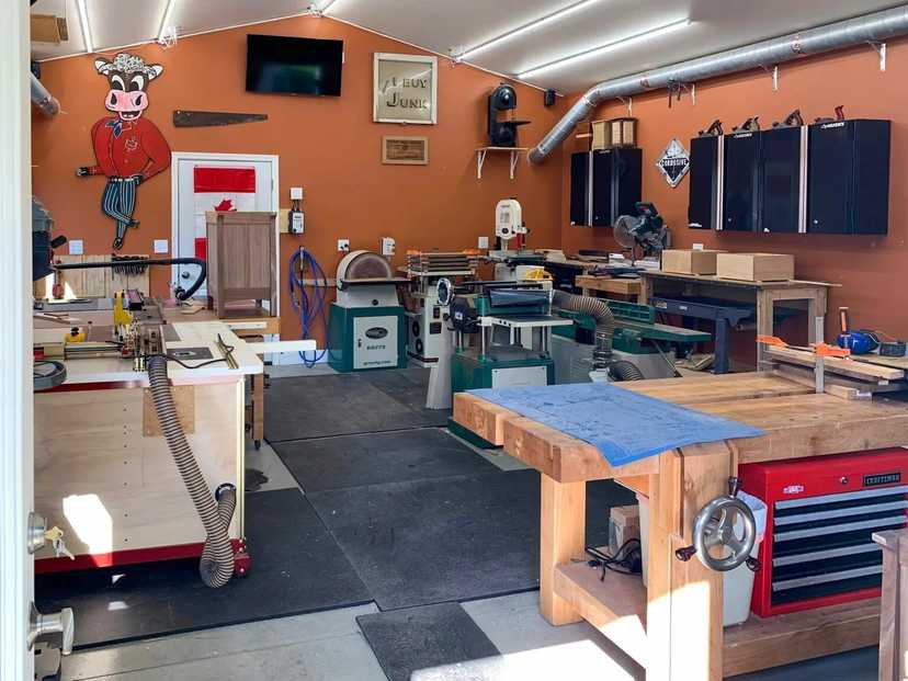 Premier Ranch man cave workshop