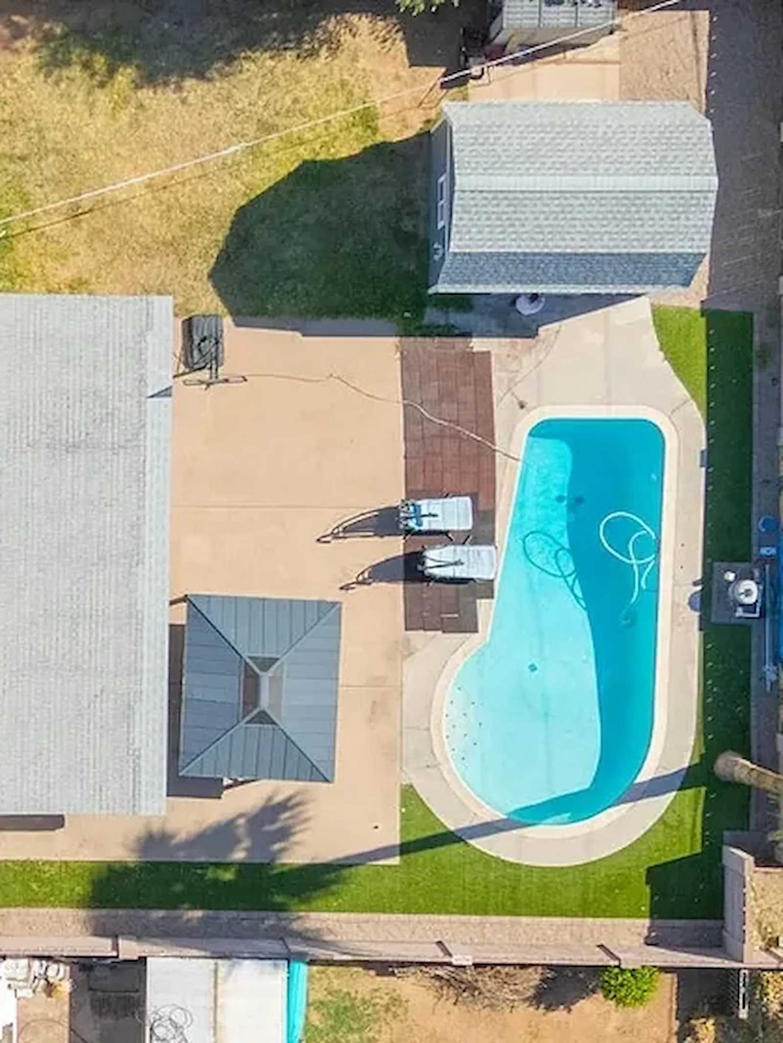 Blue Premier Pro Tall Barn for podcast studio bird's eye view