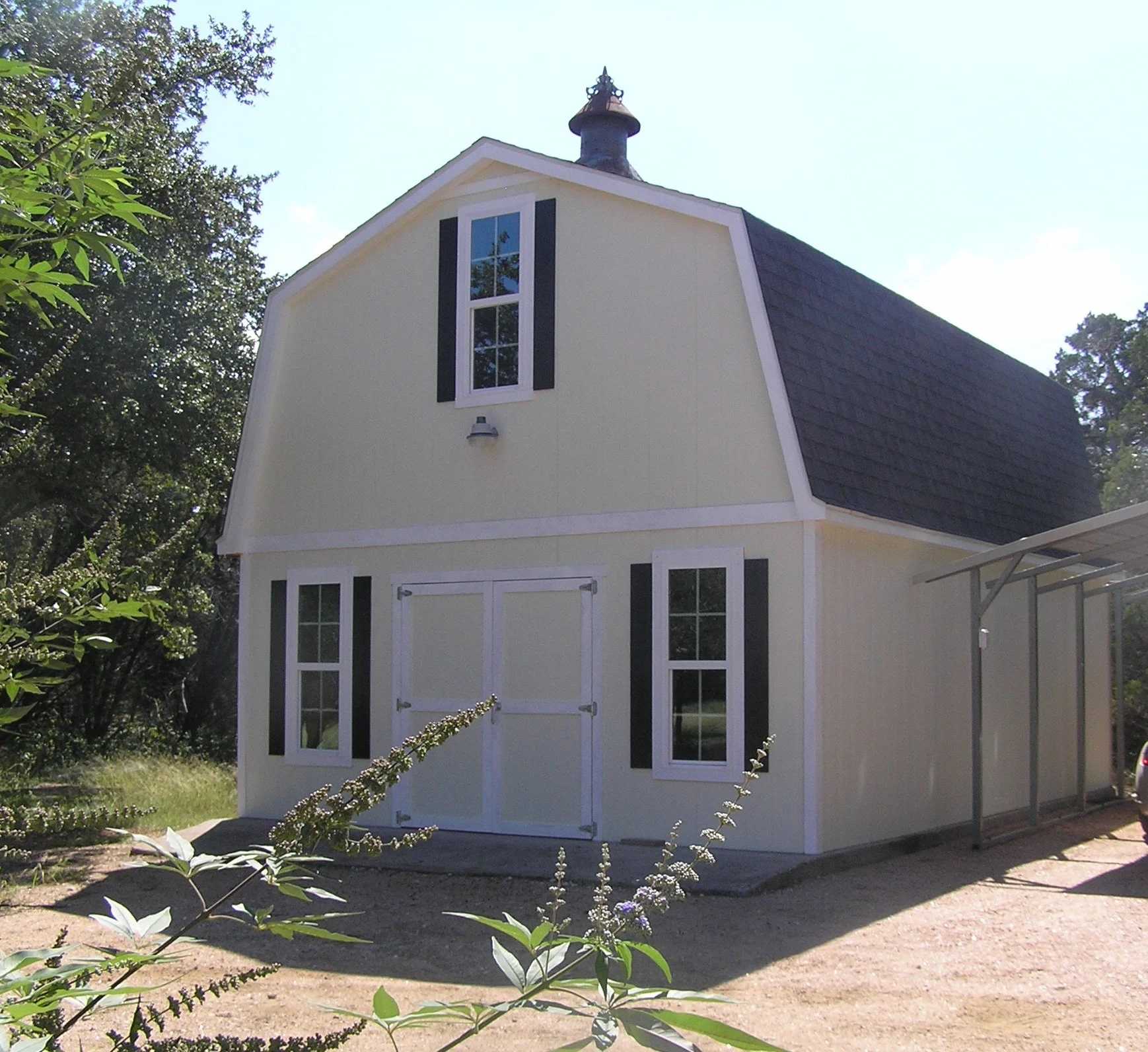 Exterior of the Two Story Premier Pro Tall Barn Storage 02