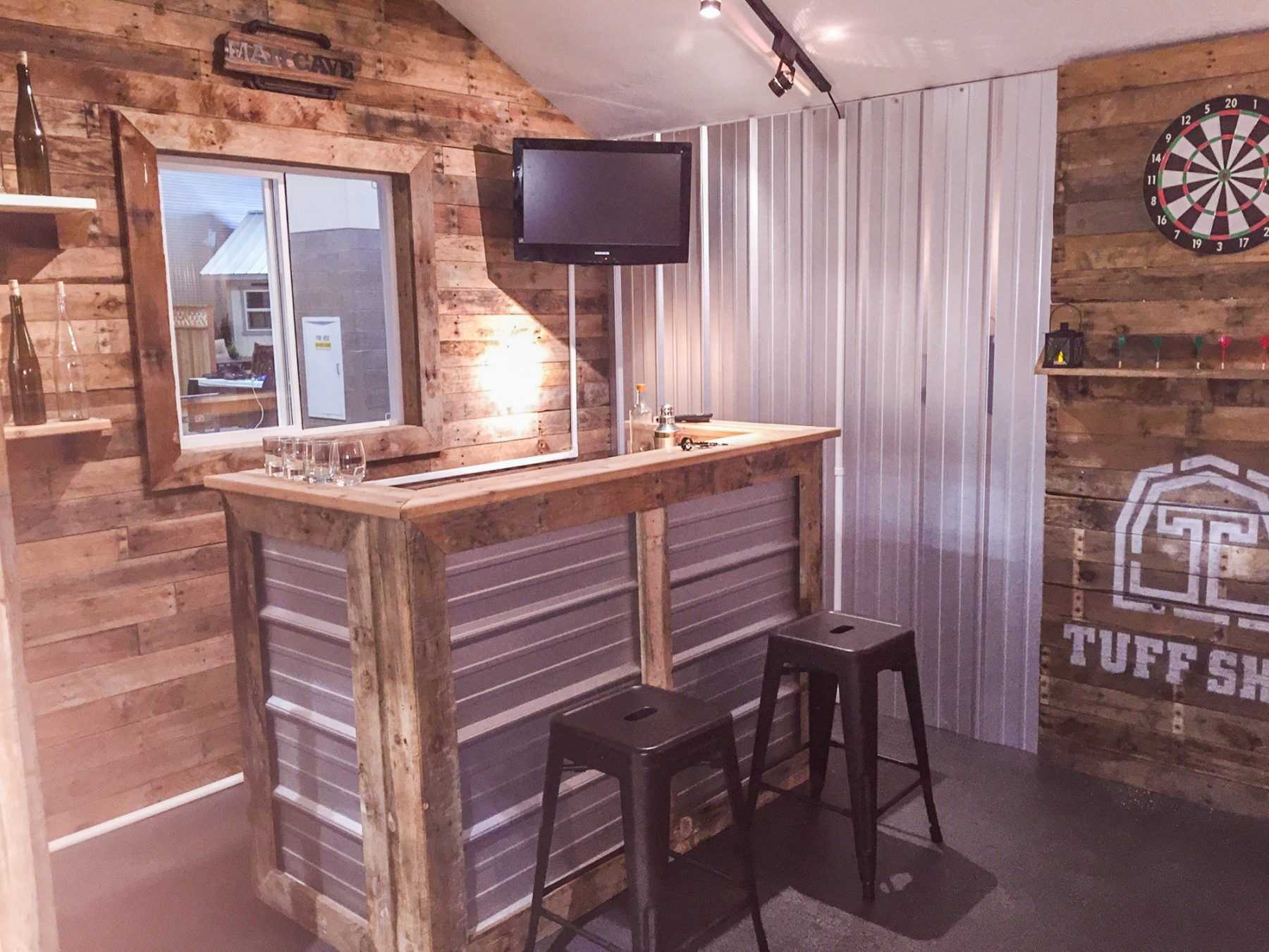 Exterior of a Man Cave