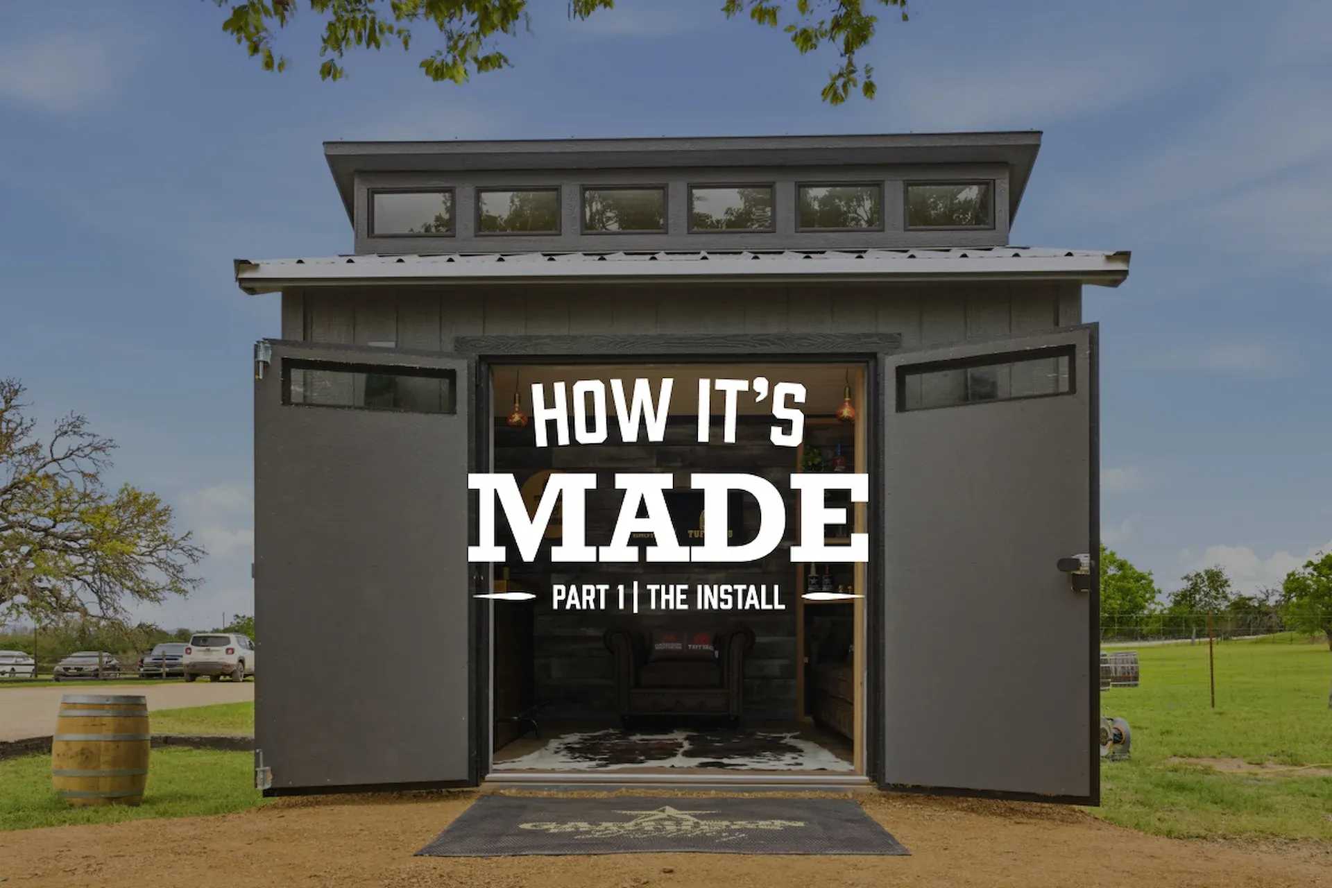 How it's Made Part 1 The Install Garrison Brothers Exterior Hero