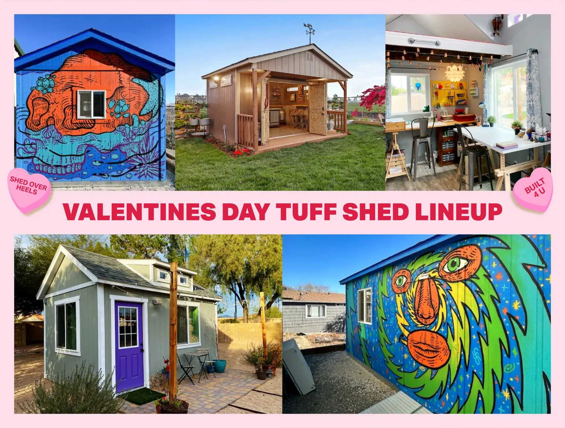 Valentine's Day Roundup Hero image with five buildings