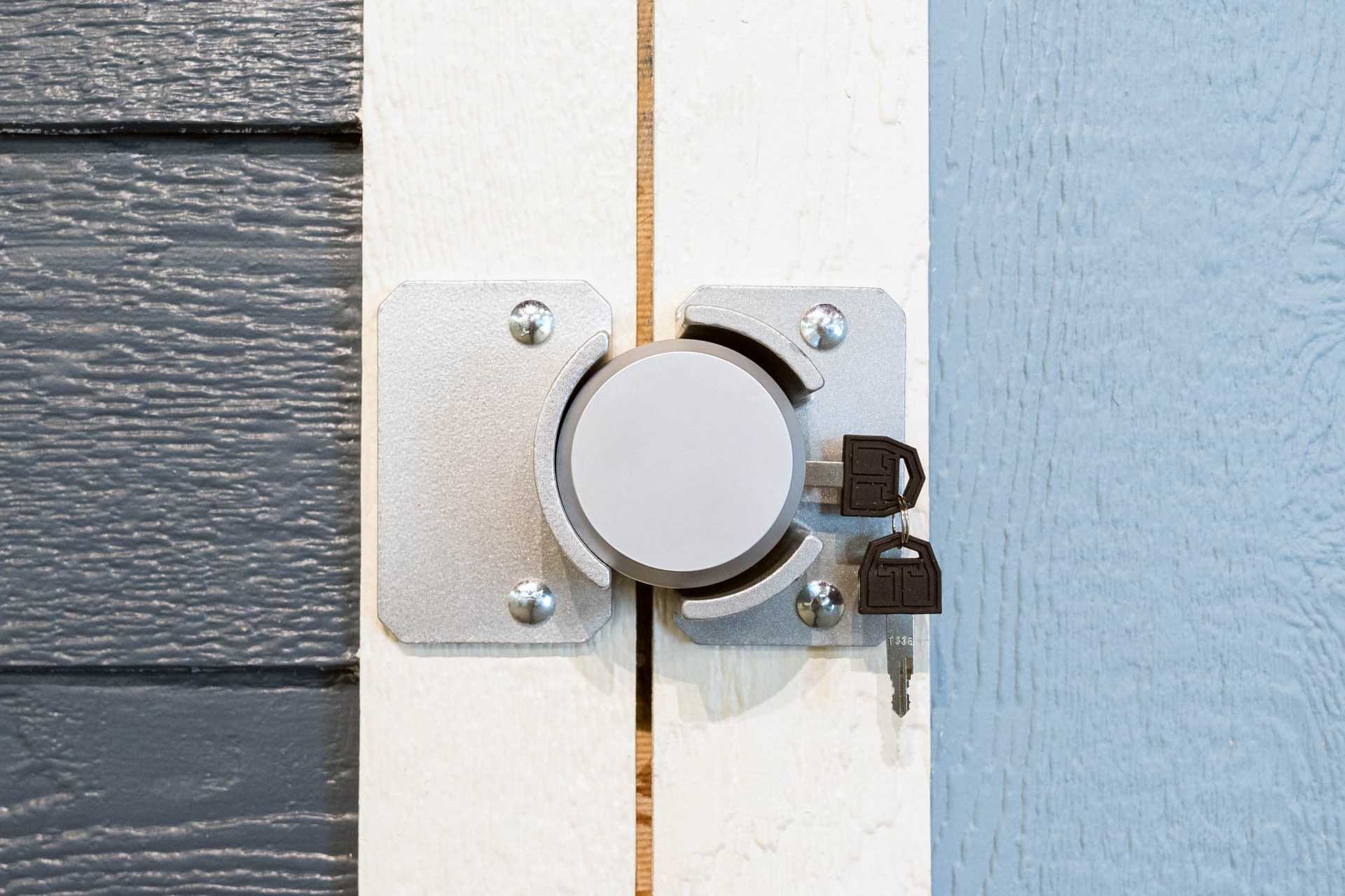 Tuff Shed Heavy-Duty Security Package with Puck Lock