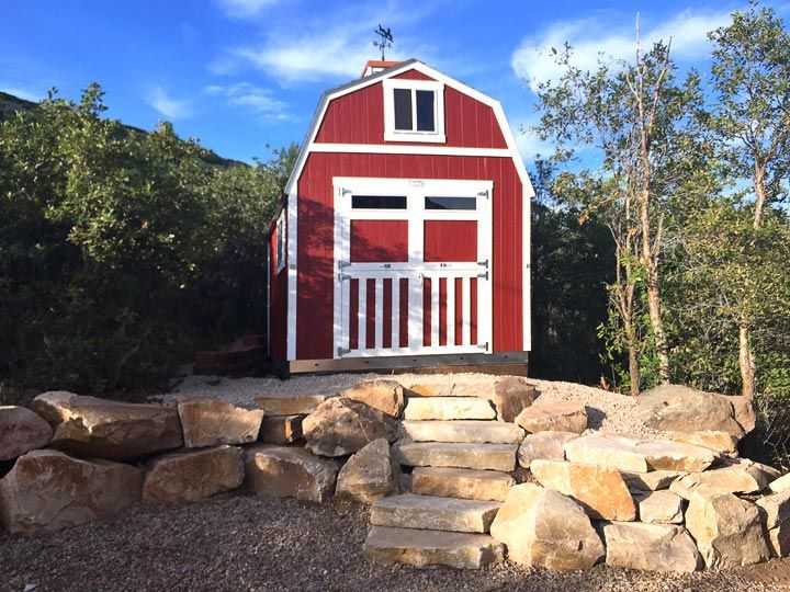 Exterior of the Premier Pro Tall Barn Play Room