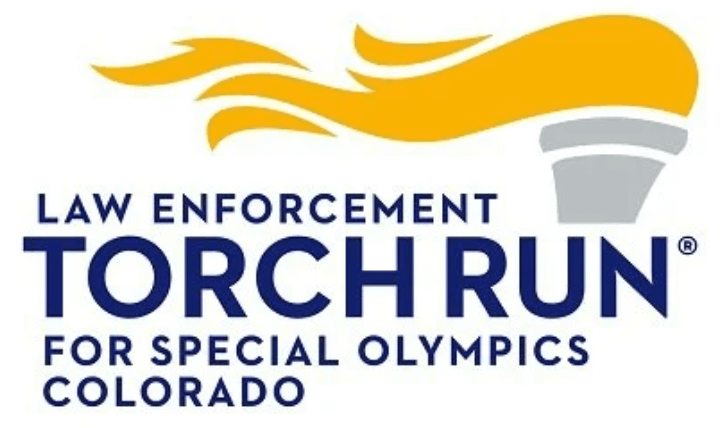 Torch Logo Image of Law Enforcement Torch Run for Special Olympics Colorado