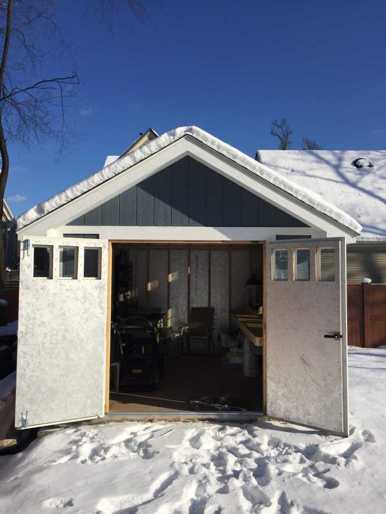 Interior of the Premier Pro Tall Ranch Gardening Shed