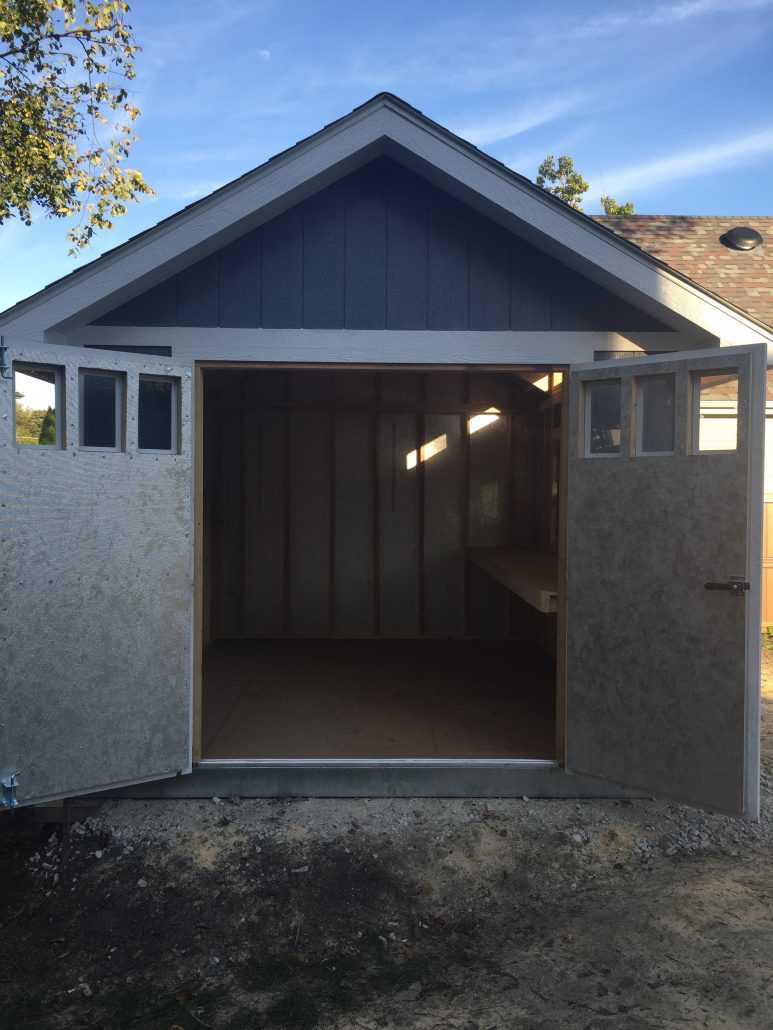 Interior of the Premier Pro Tall Ranch Gardening Shed 01