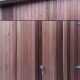 Exterior of the Premier Lean To Storage Front Door