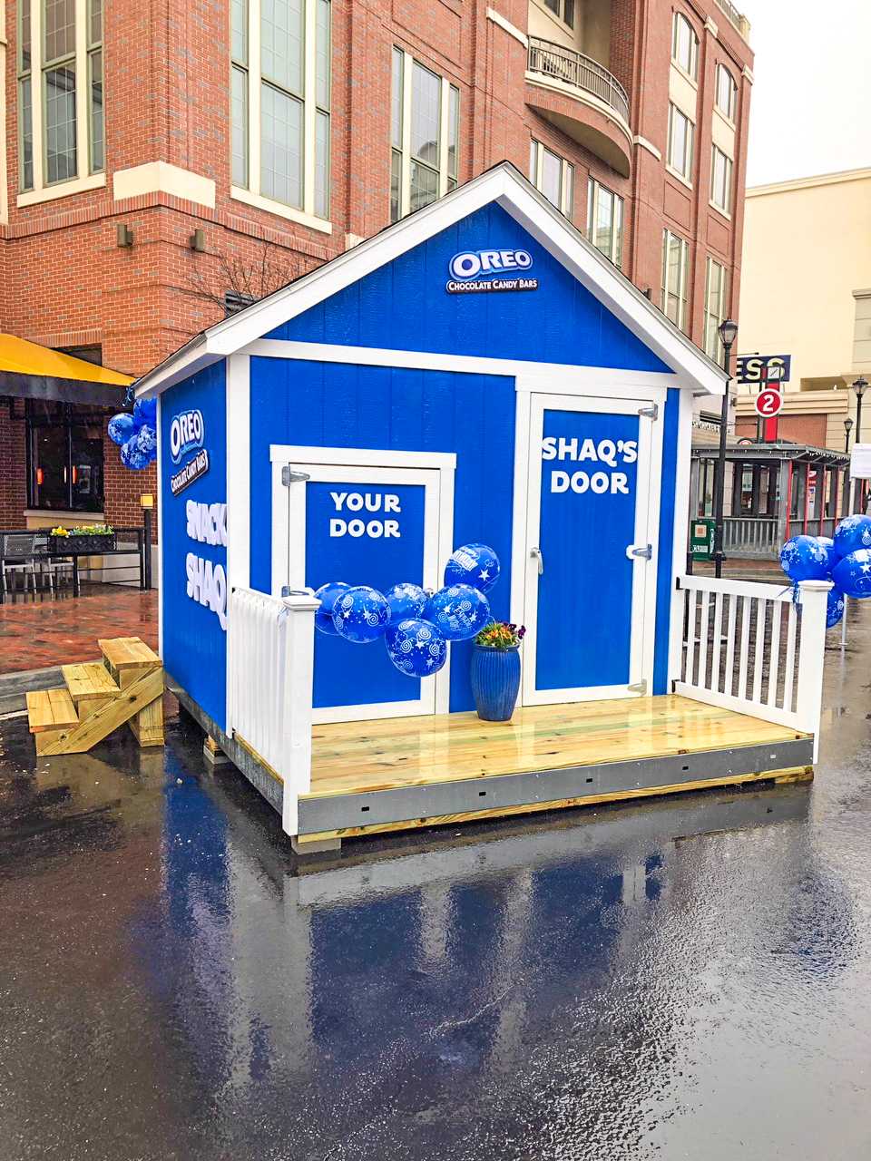 Exterior of the Premier Pro Ranch Shaq Oreo Shed Front View