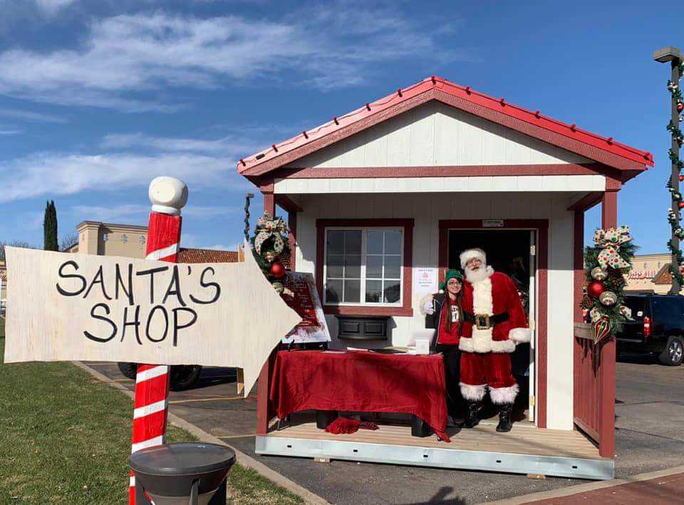 Santa Shop Shed