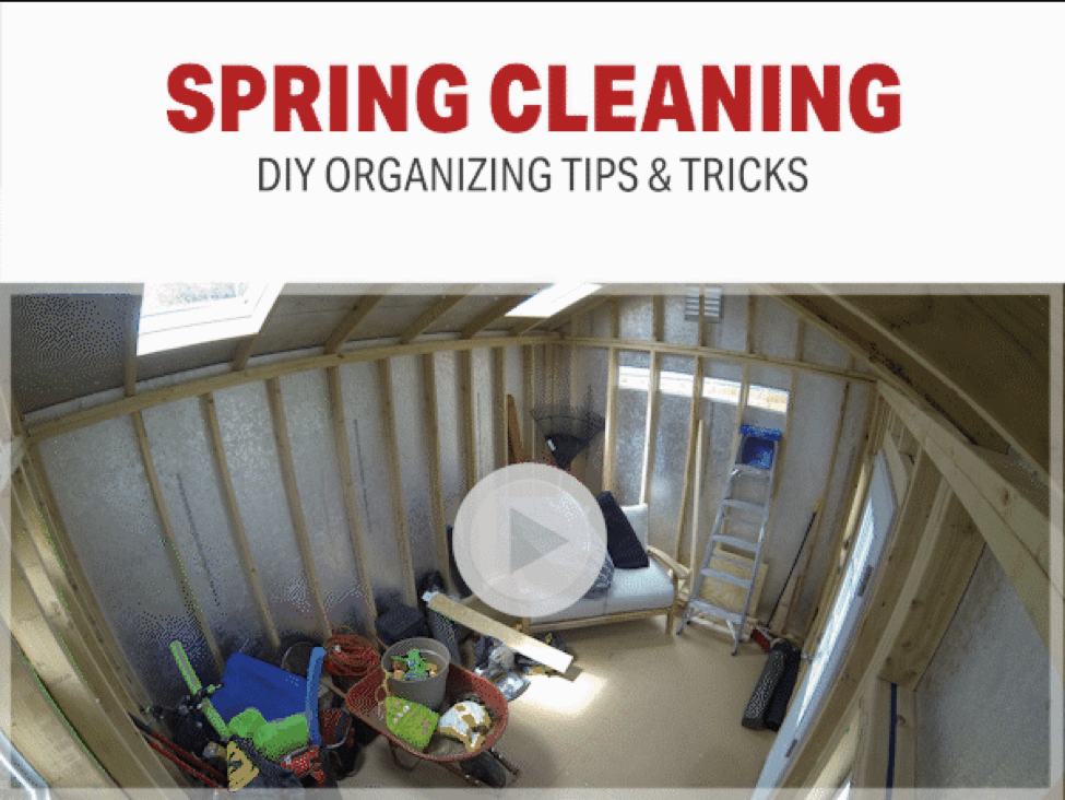 Spring Cleaning DIY Organizing Tip & Tricks